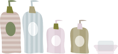 シャンプー・ボディソープ完備